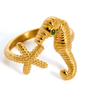 anillo-mykonos-caballito-dorado-y-verde-alexah-detalle