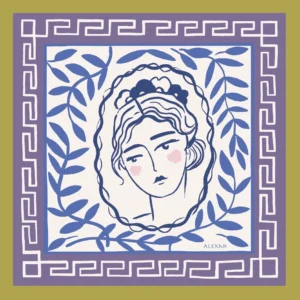 panuelo-estampado-escultura-malva-alexah-dibujo