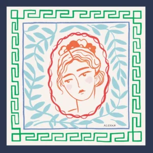 panuelo-estampado-escultura-verde-alexah-estampado