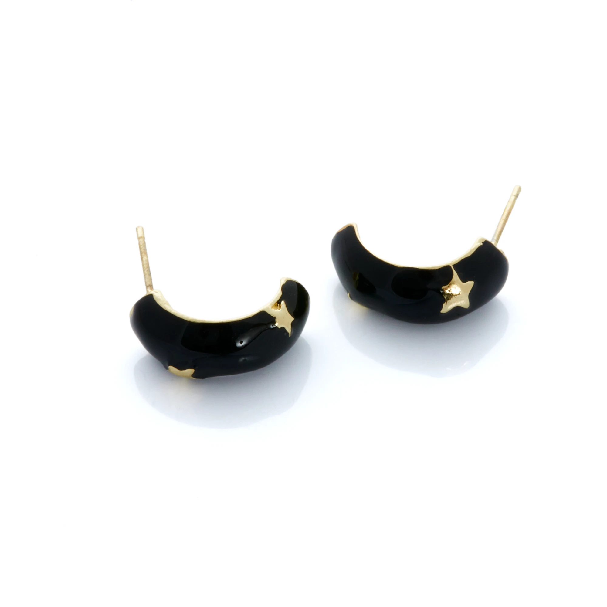 pendientes-circus-esmaltados-negros-alexah-detalle