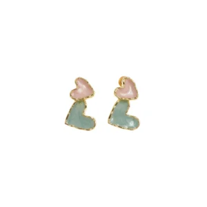 pendientes-corazon-esmaltados-rosa-y-verde-alexah