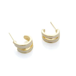 pendientes-doble-ring-esmaltados-beige-alexah-detalle