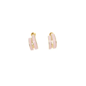 pendientes-doble-ring-esmaltados-rosa-alexah