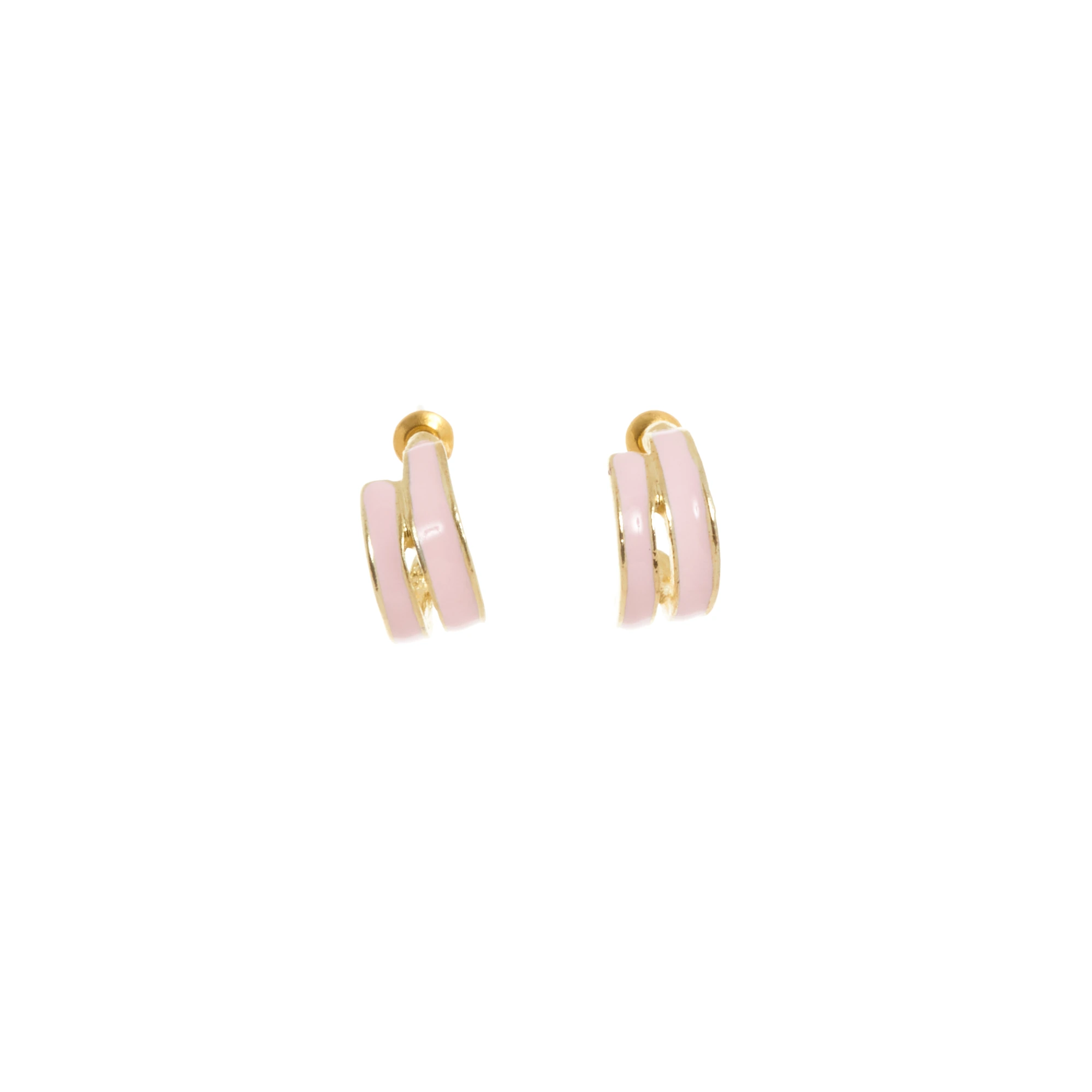 pendientes-doble-ring-esmaltados-rosa-alexah