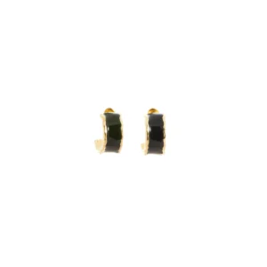 pendientes-giro-esmaltados-negros-alexah