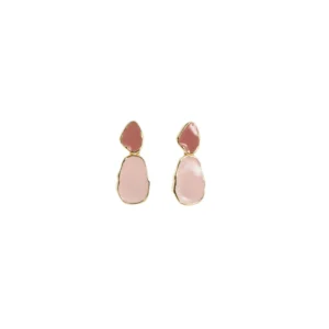 pendientes-lagrima-esmaltados-rosa-frontal