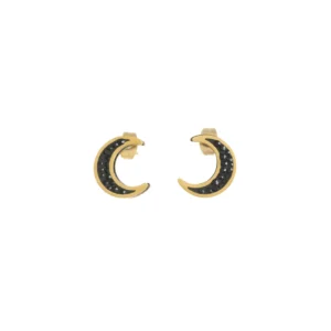 pendientes-leah-luna-en-acero-dorado-y-negro-alexah