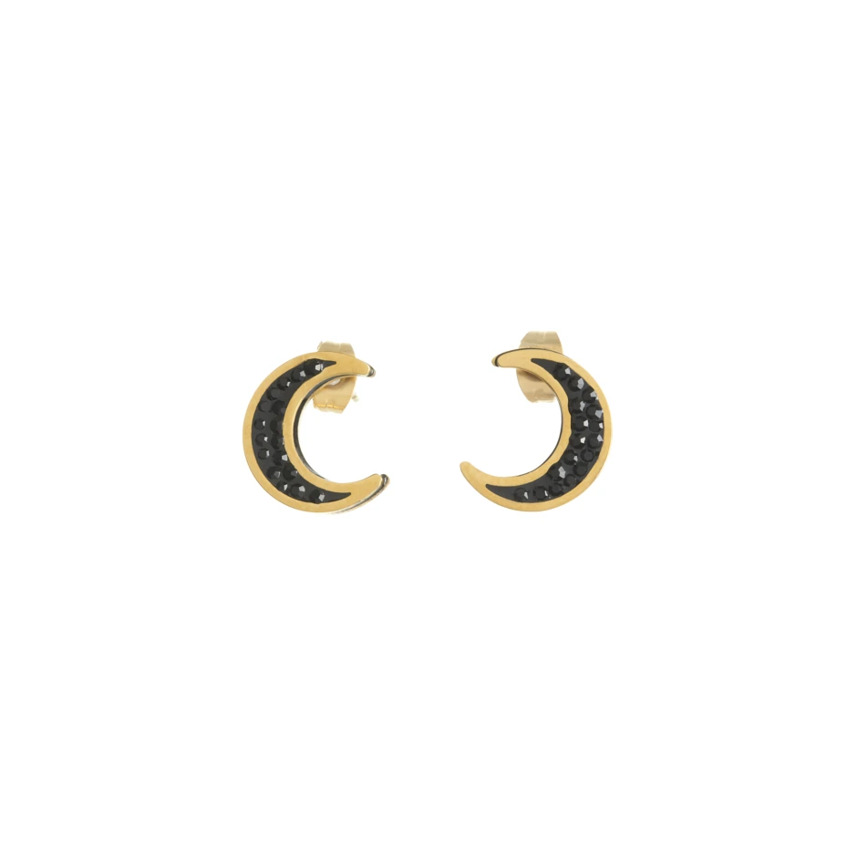 pendientes-leah-luna-en-acero-dorado-y-negro-alexah