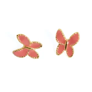 pendientes-mariposa-esmaltados-rosa-intenso