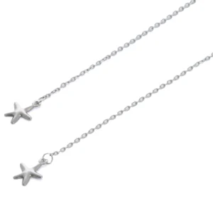pendientes-alexah-cadena-estrella-en-acero-plateado-detalle