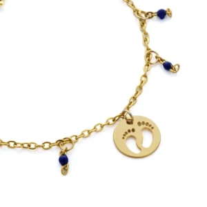 pulsera-de-acero-bebe-dorada-alexah-detalle