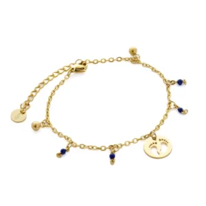 pulsera-de-acero-bebe-dorada-alexah