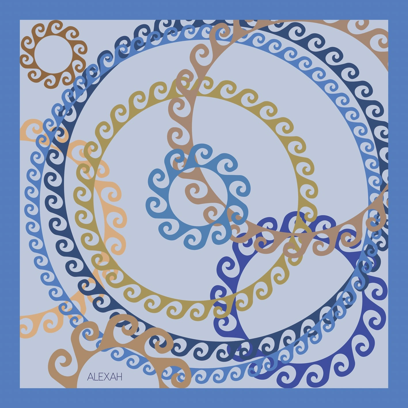 panuelo-estampado-greca-azul-alexah-dibujo