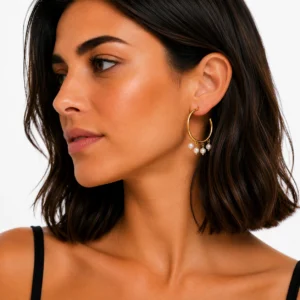 pendientes-aro-dorado-con-perlas-corfu-alexah-modelo