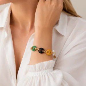 pulsera-oslo-max-multicolor-de-acero-esmaltado-alexah-modelo